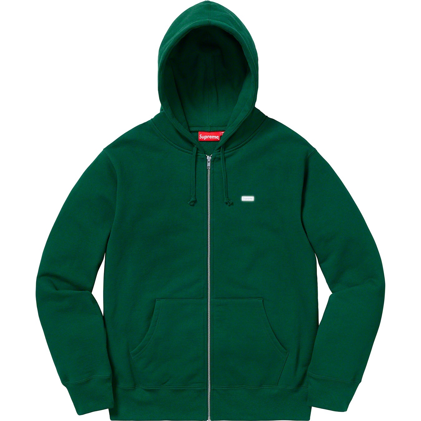 Reflective Small Box Zip Up Sweatshirt view 13